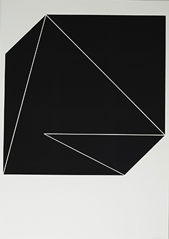 Diethelm Koch, 73,6, 1973, Siebdruck, 84 x 60 cm; © VG Bild-Kunst Bonn